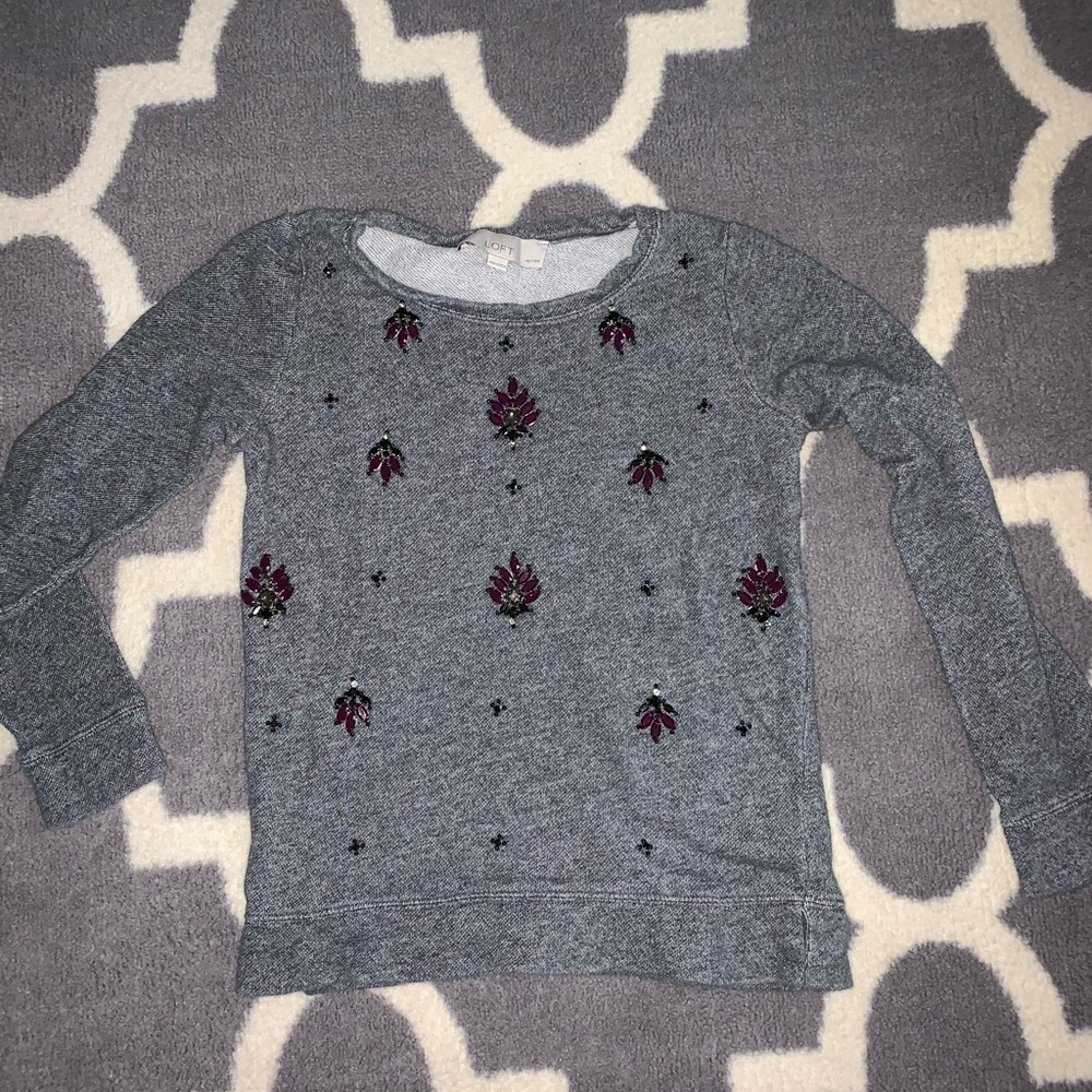 Jeweled sweater